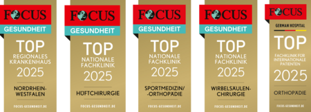FOCUS Gesundheit: TOP Regionales Krankenhaus NRW